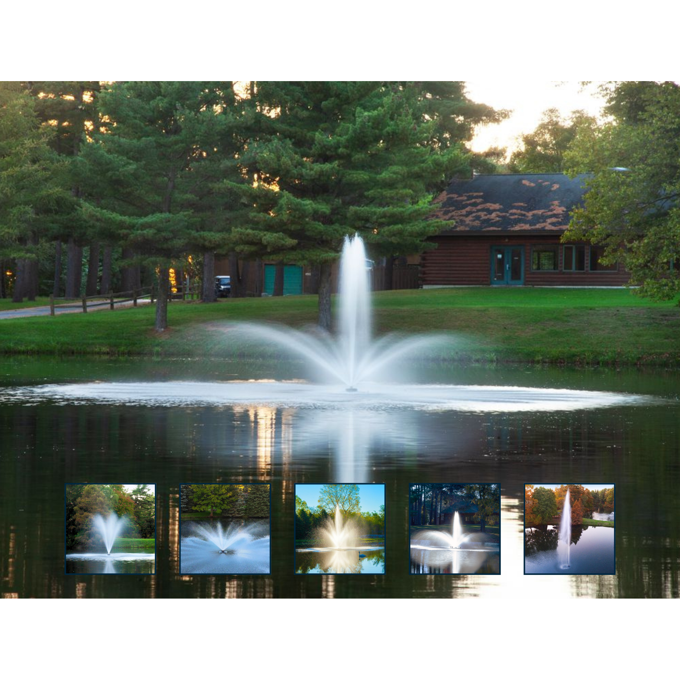 Scott Aerator Great Lakes Pond Fountain