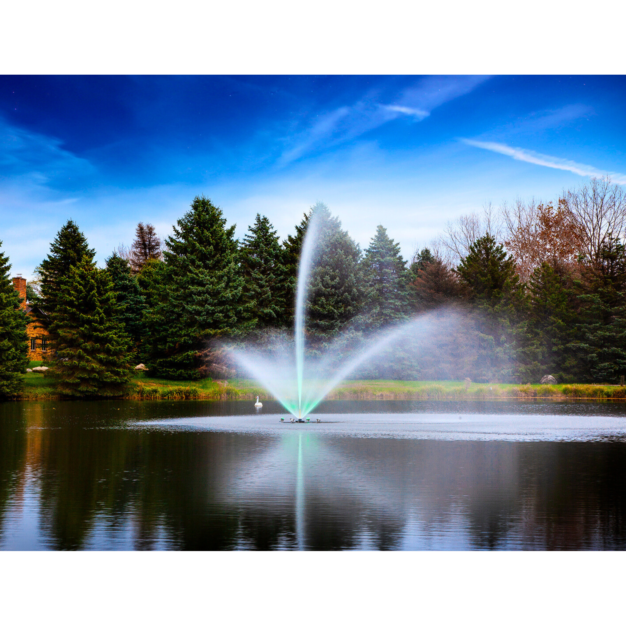 Scott Aerator Skyward Pond Fountain