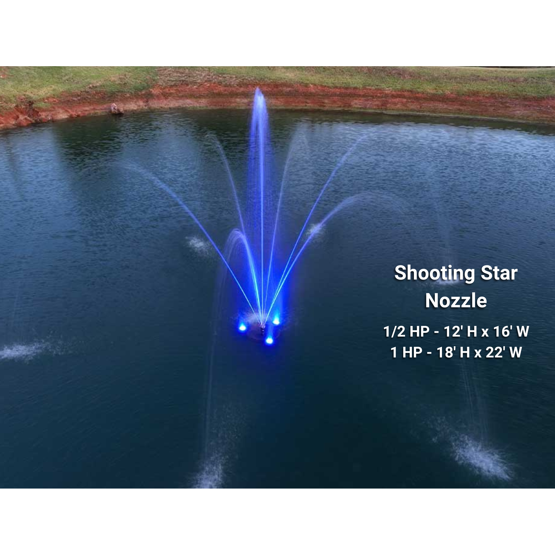 PondSelect Pro Series Pond Fountain