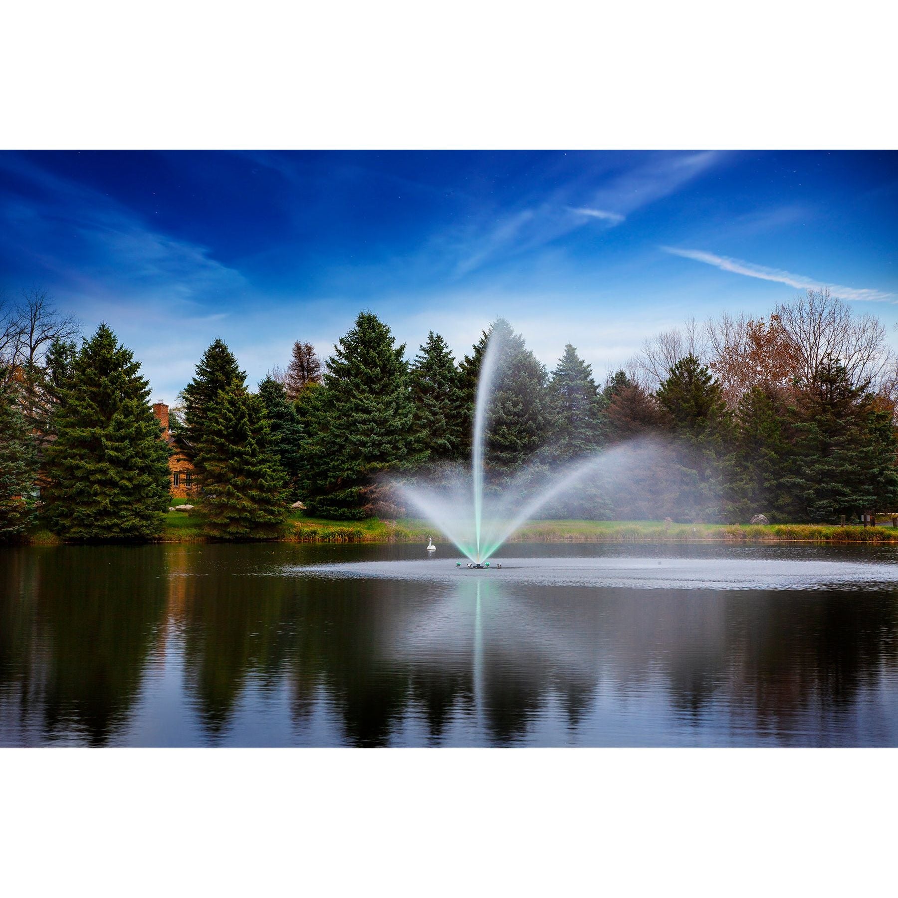 Scott Aerator Triad Pond Fountain