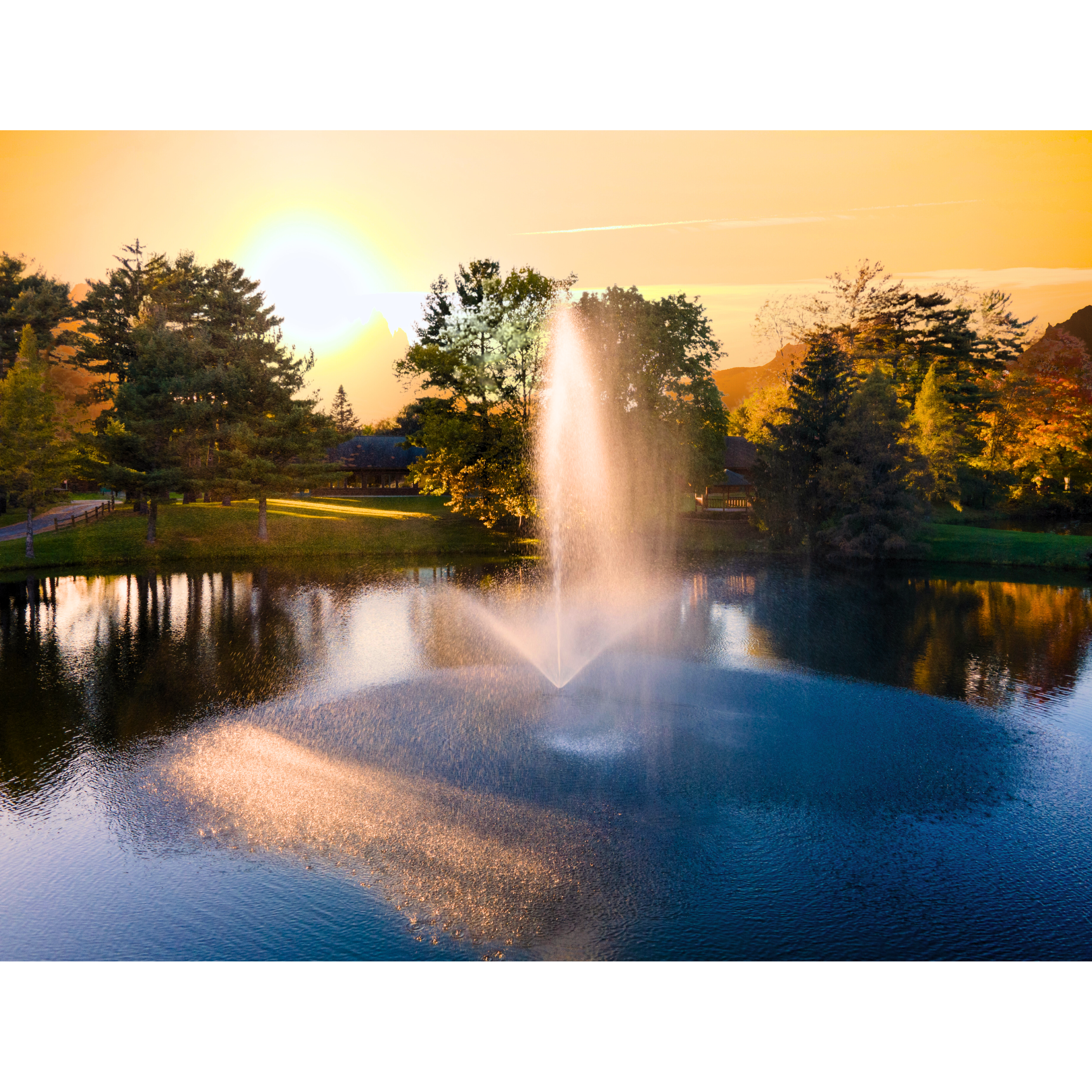 Scott Aerator Skyward Pond Fountain