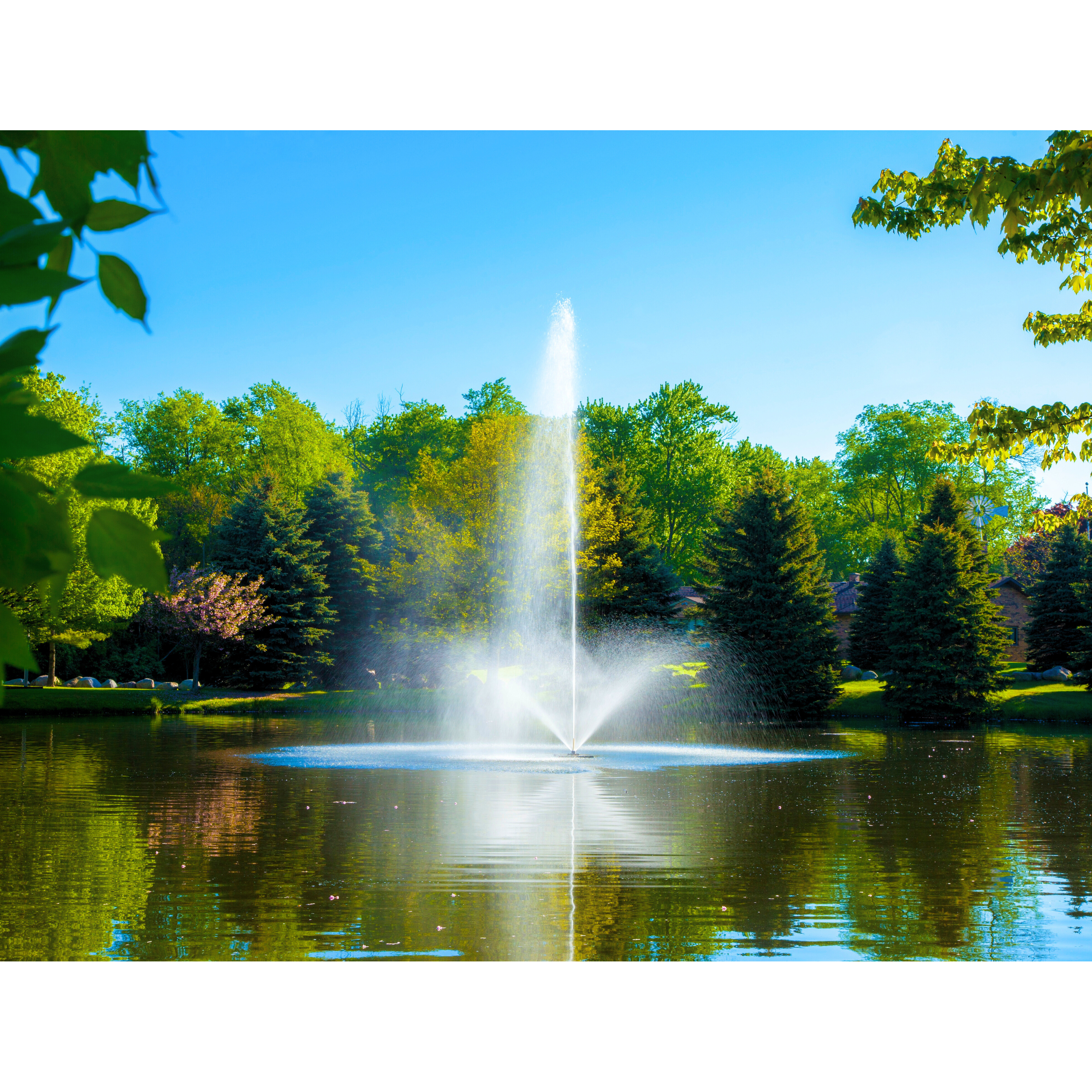 Scott Aerator Skyward Pond Fountain