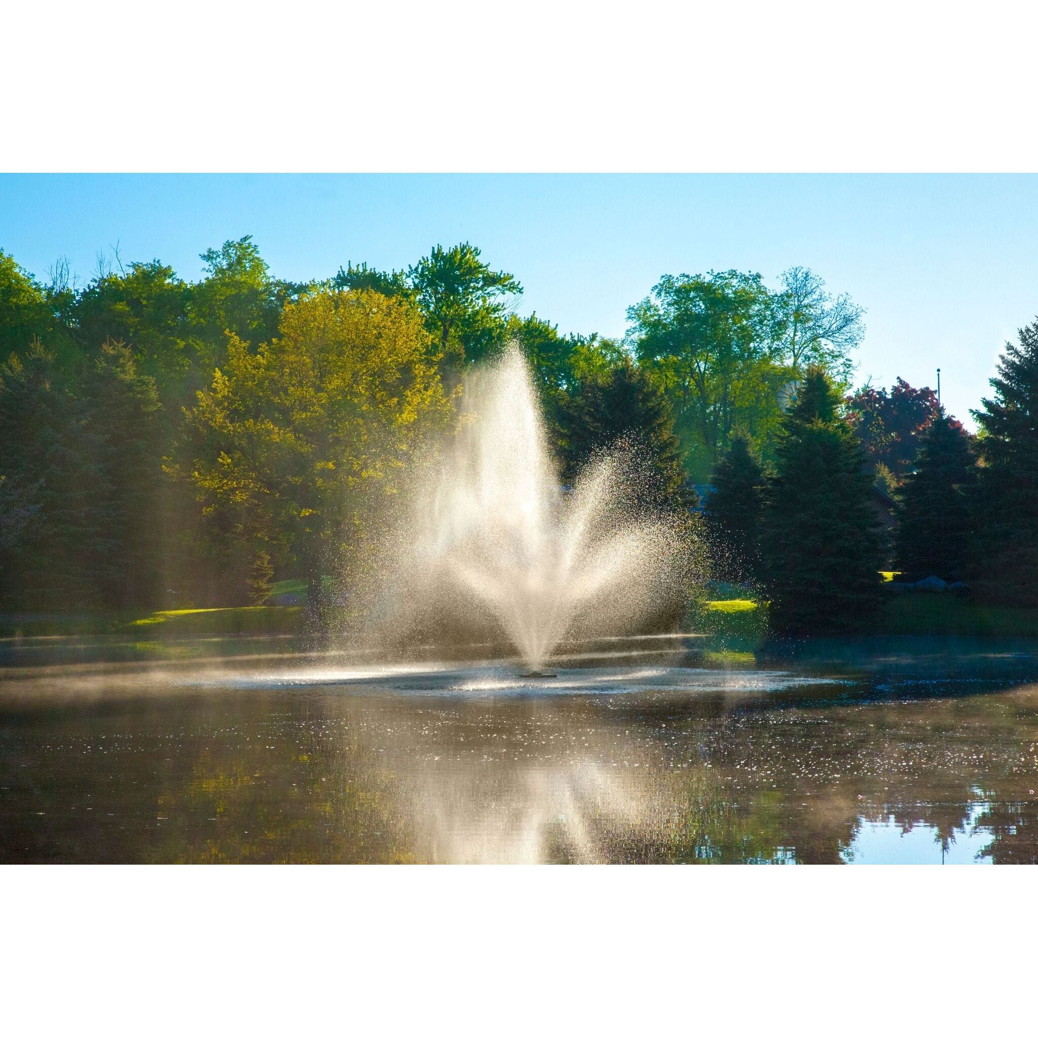 Scott Aerator Triad Pond Fountain