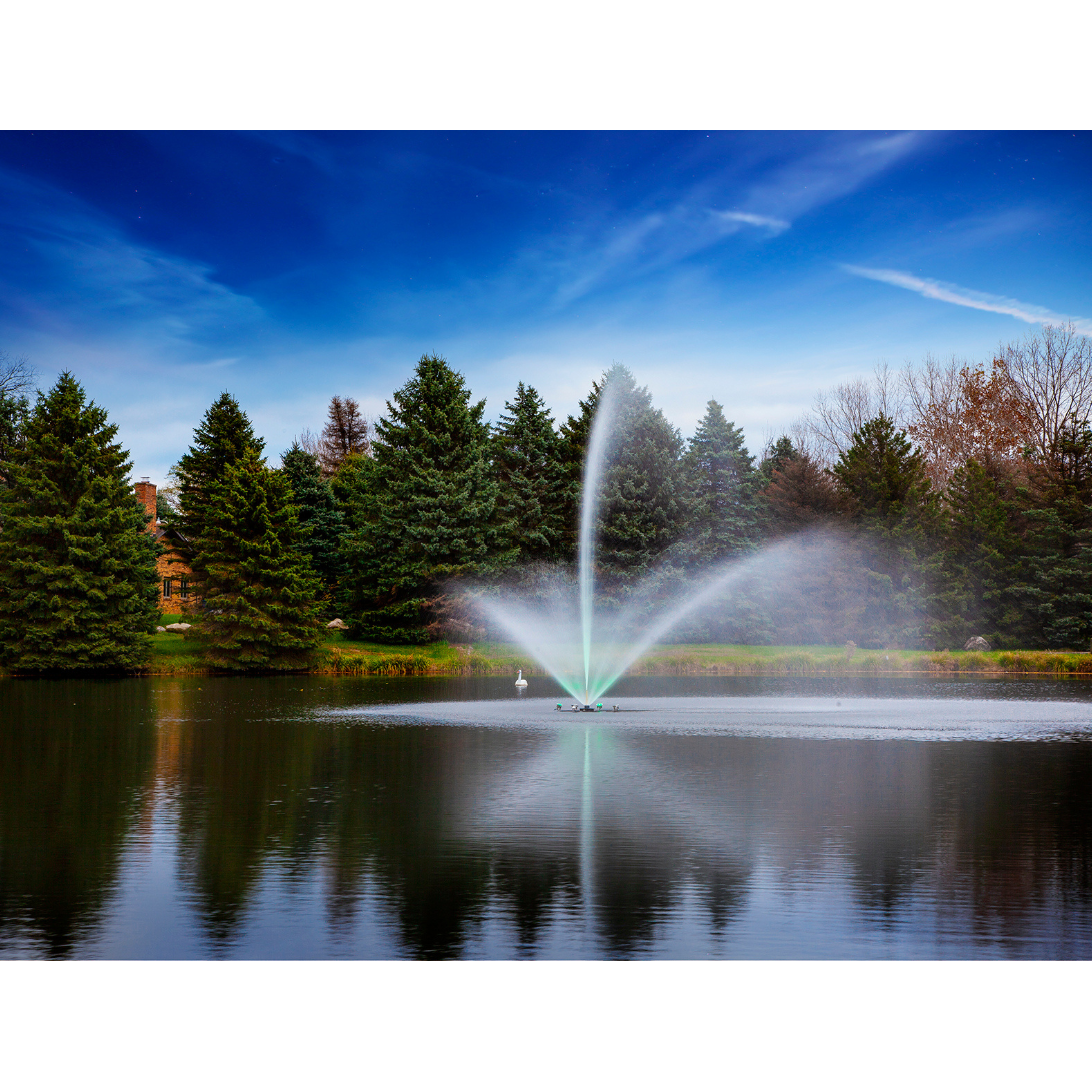 Scott Aerator Triad 3-In-1 Pond Fountain