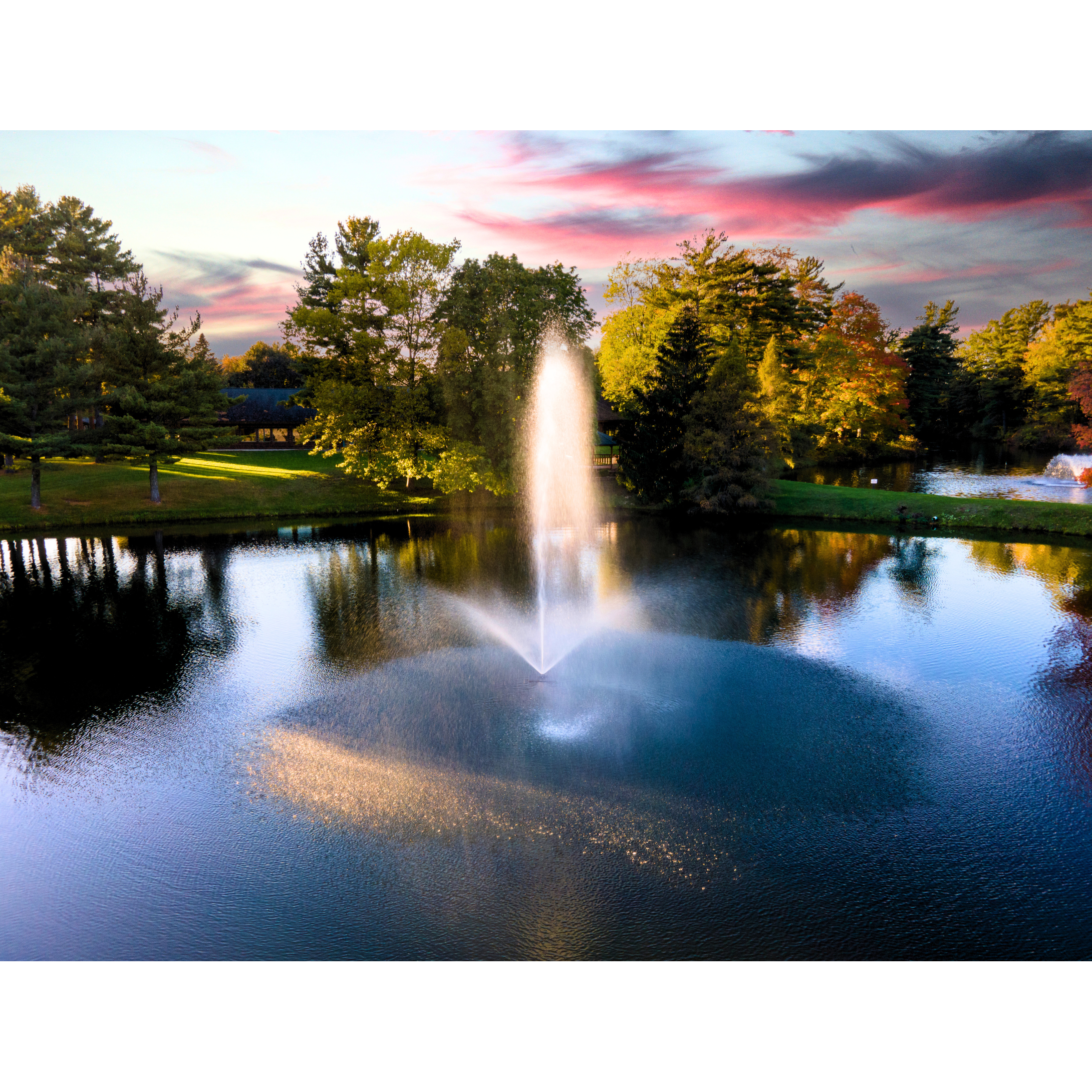 Scott Aerator Triad Pond Fountain