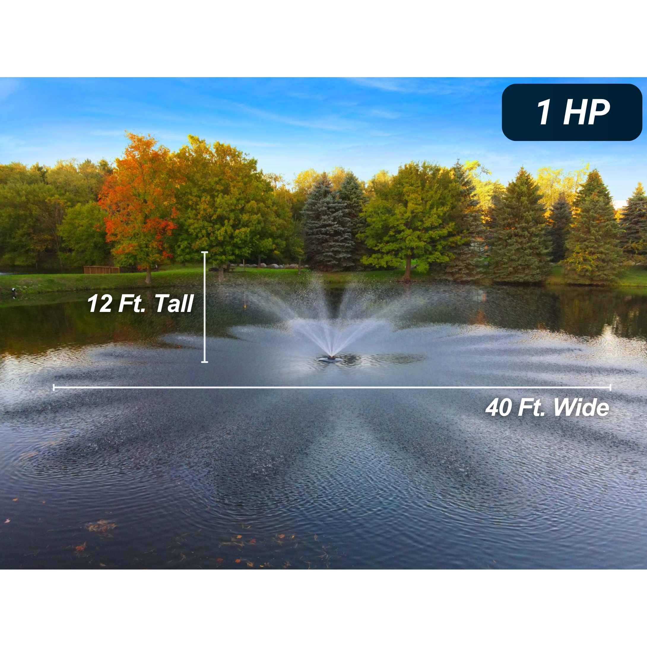 Scott Aerator Tudor Pond Fountain