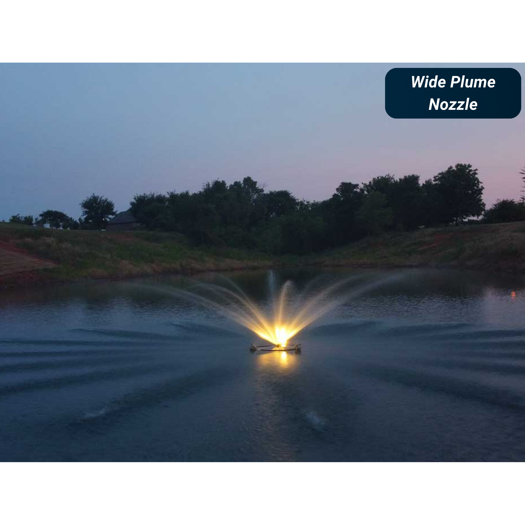 PondSelect Classic Series 5-In-1 Pond Fountain