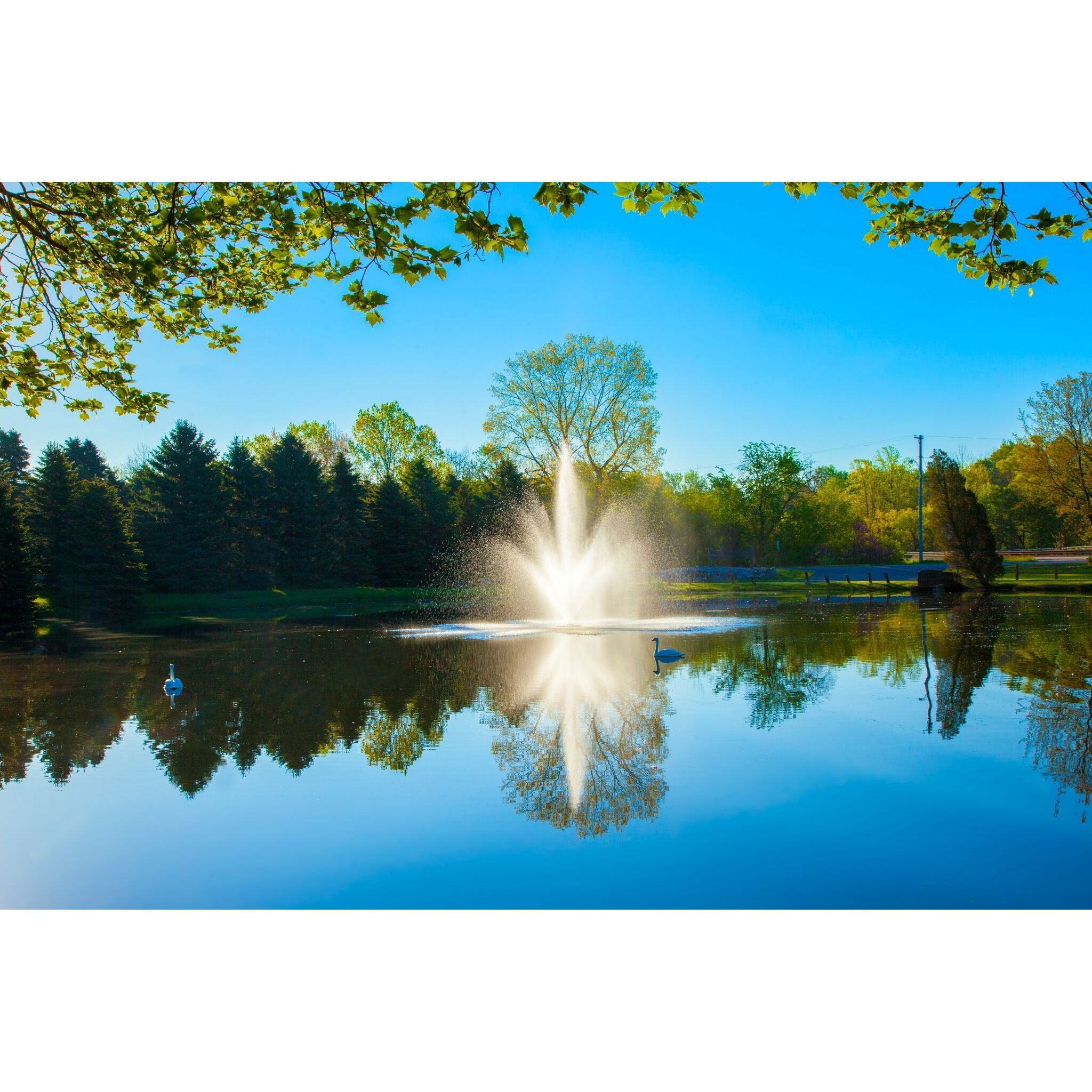 Scott Aerator Triad Pond Fountain