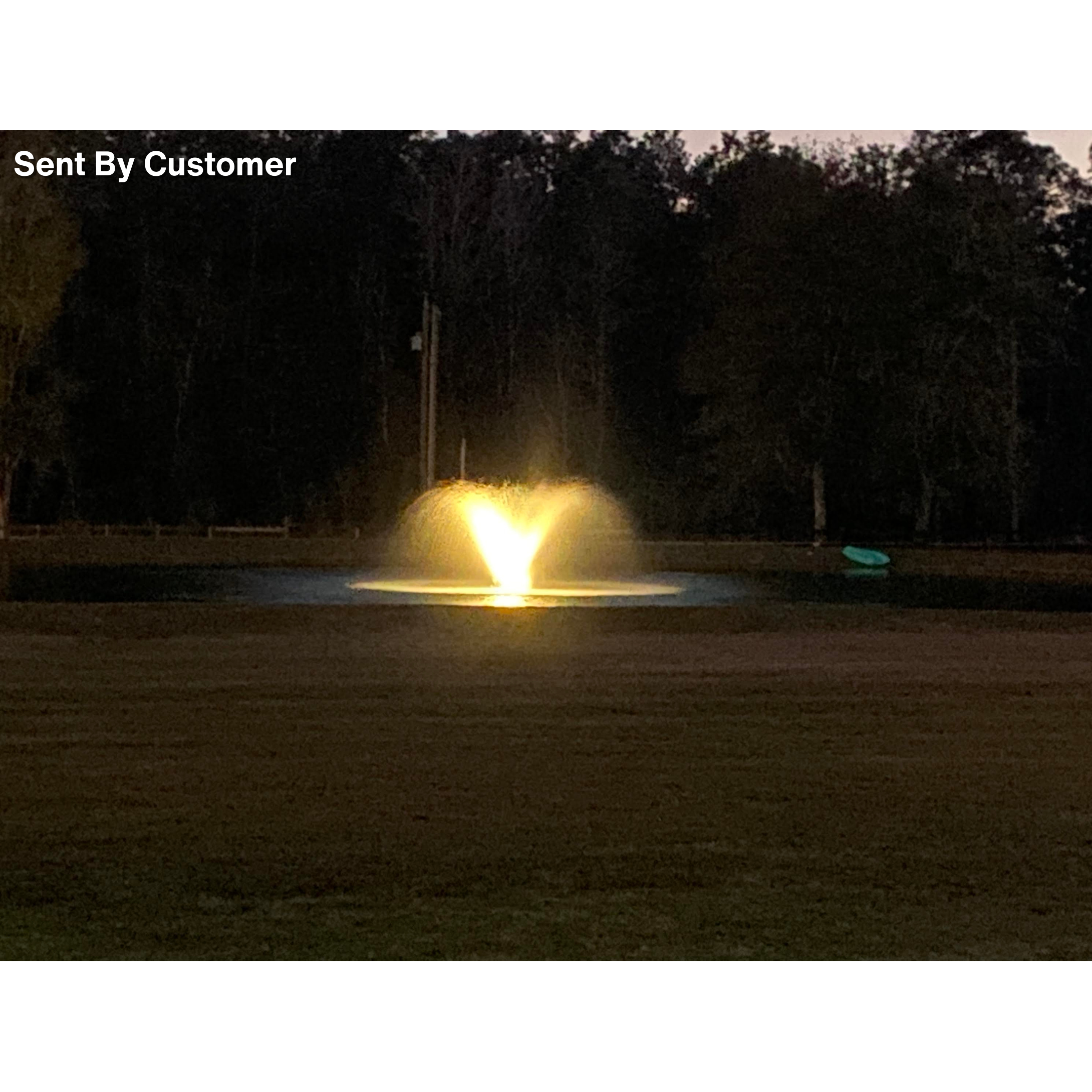 Scott Aerator DA-20 Aerating Pond Fountain