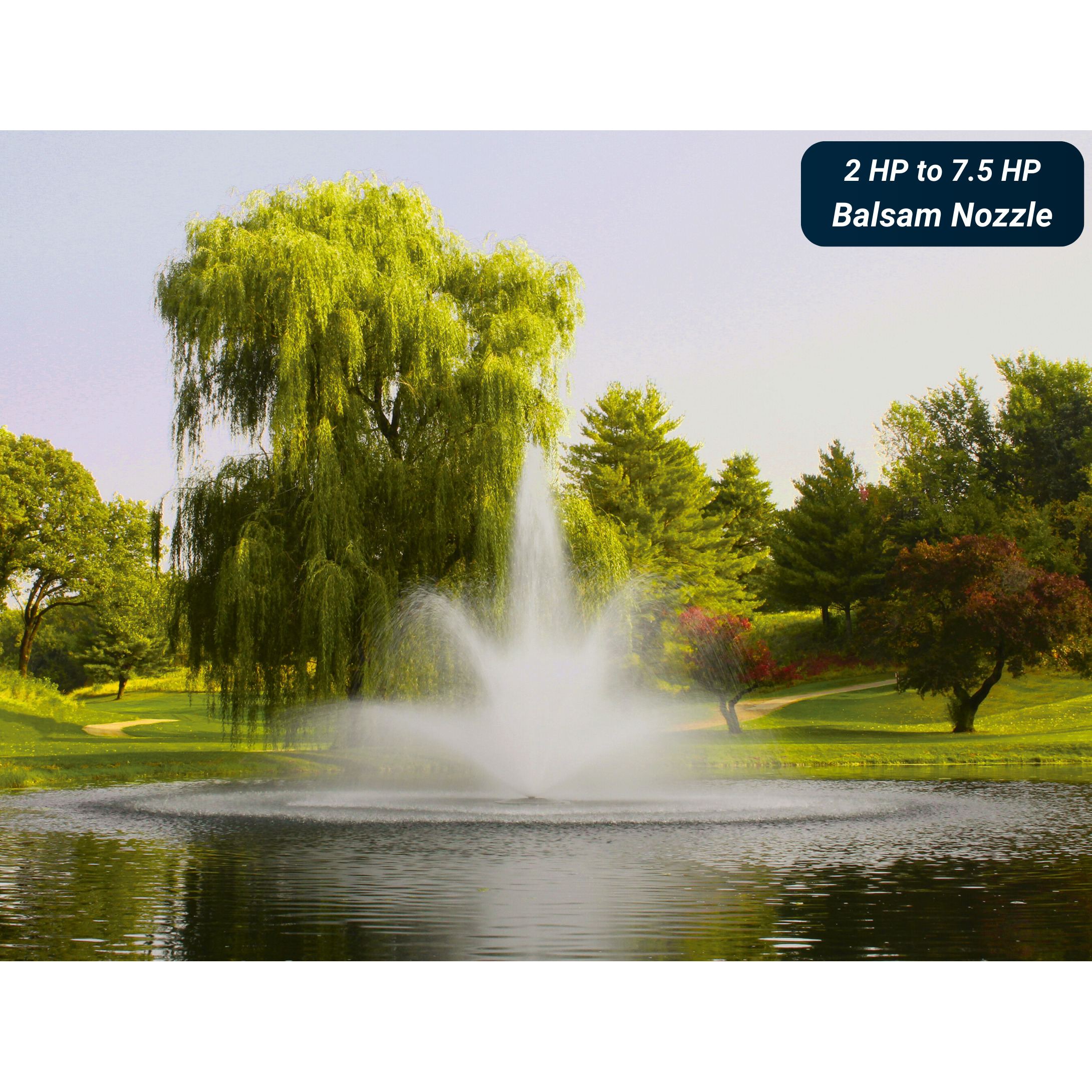 Kasco J Series 5-In-1 Pond Fountain