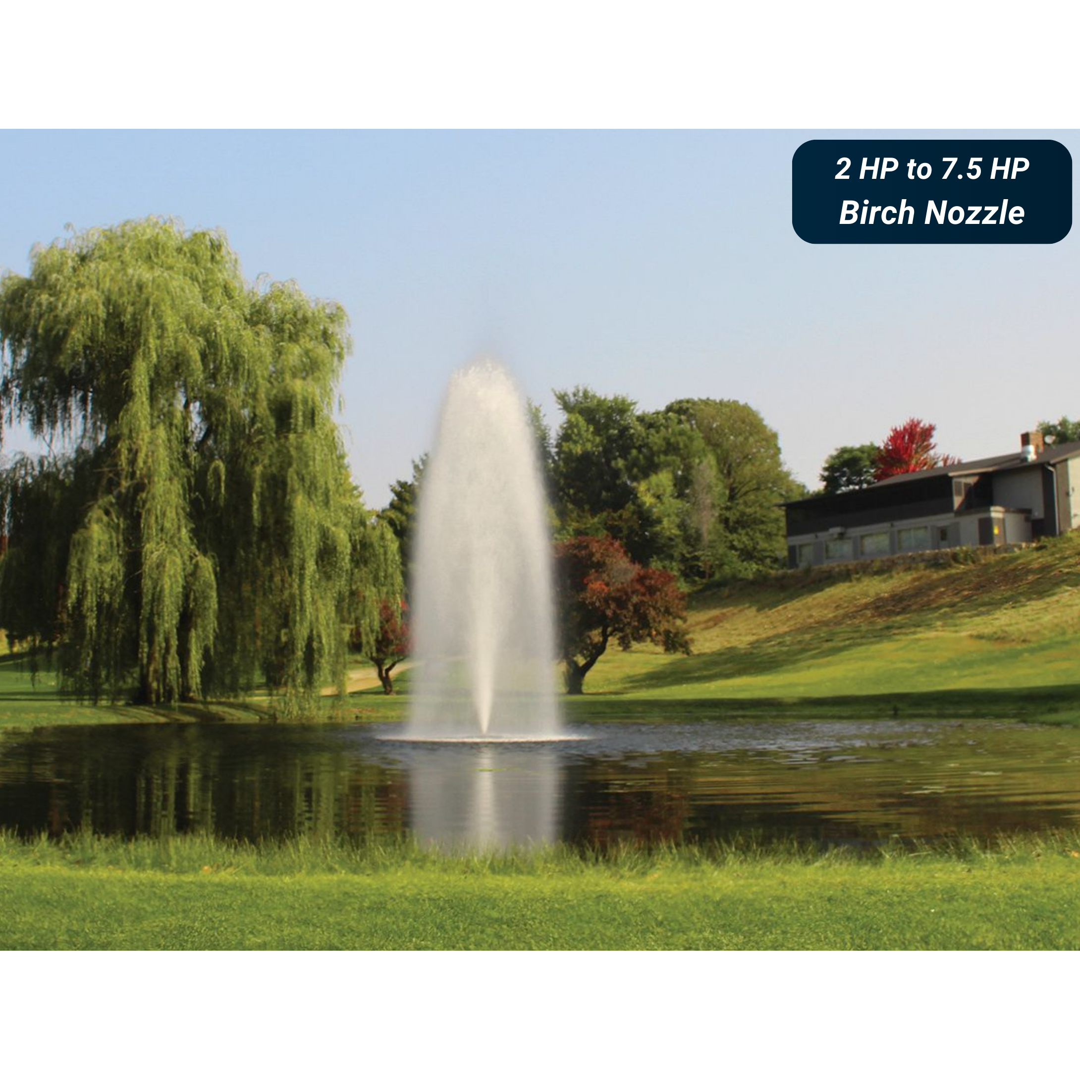 Kasco J Series 5-In-1 Pond Fountain