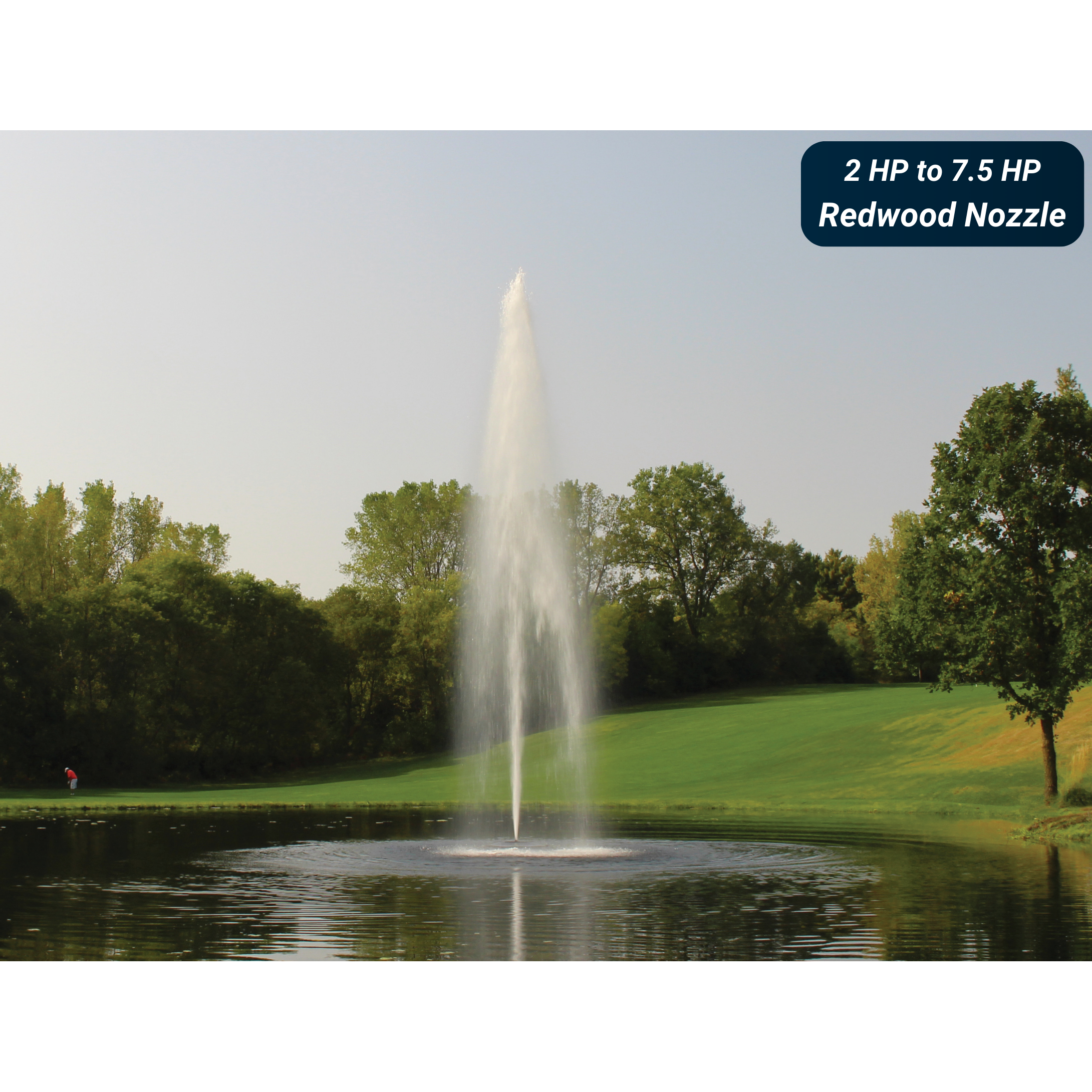 Kasco J Series 5-In-1 Pond Fountain