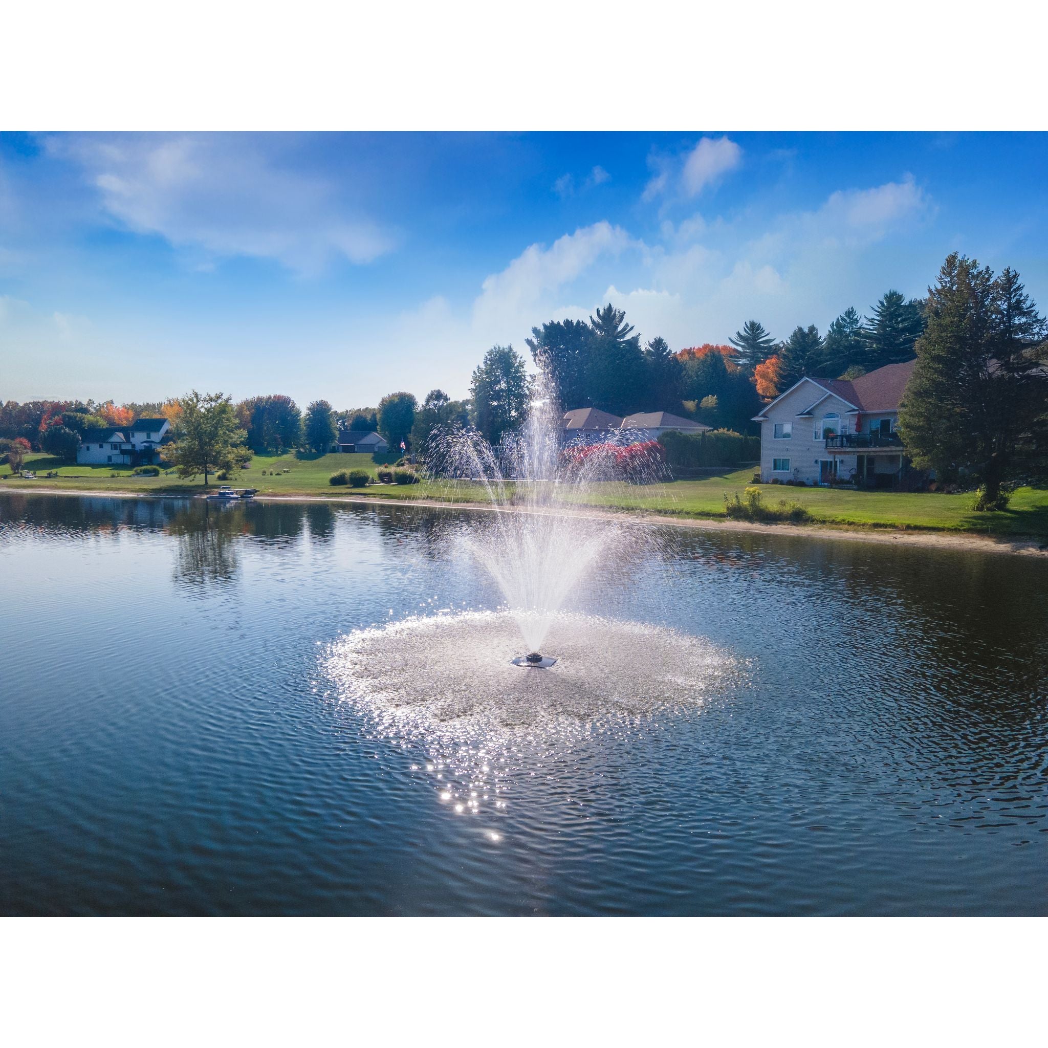Scott Aerator Amherst Pond Fountain
