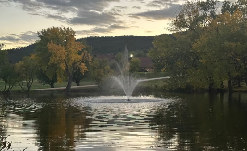 Scott Aerator Amherst In Customers Pond