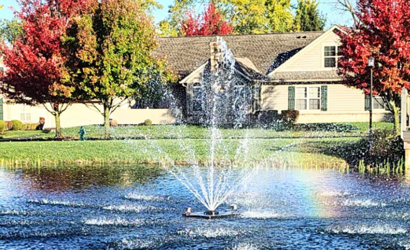 Scott Aerator Cambridge In Customers Pond