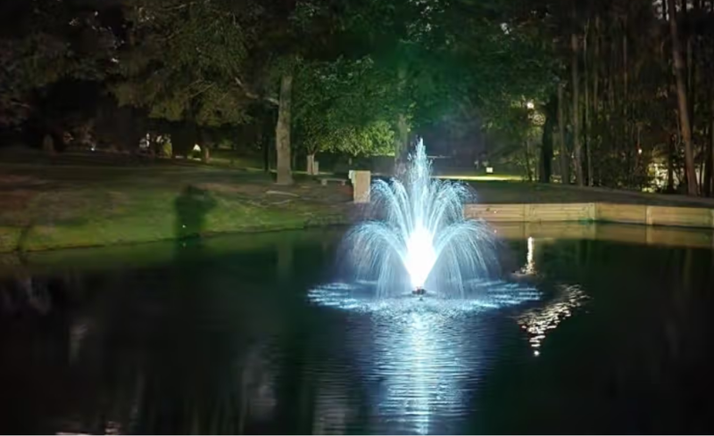Scott Aerator Amherst In Customers Pond