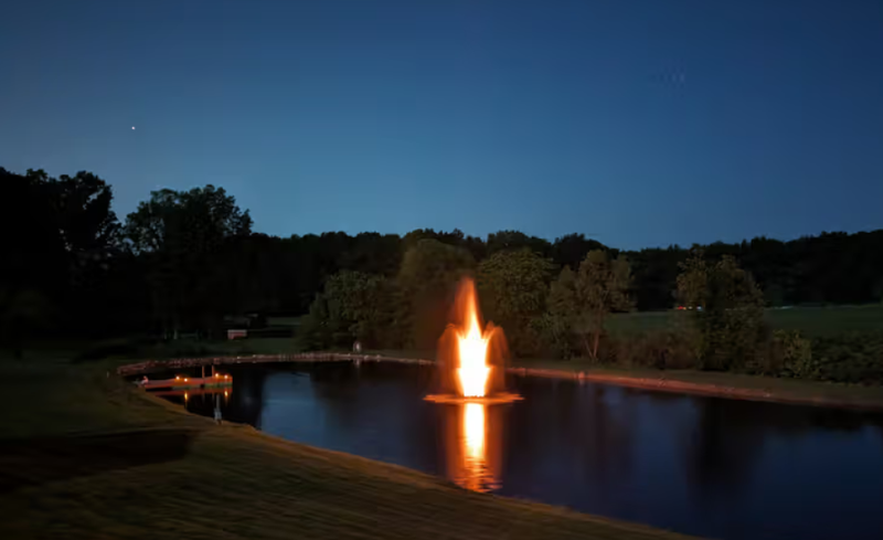 Scott Aerator Amherst In Customers Pond